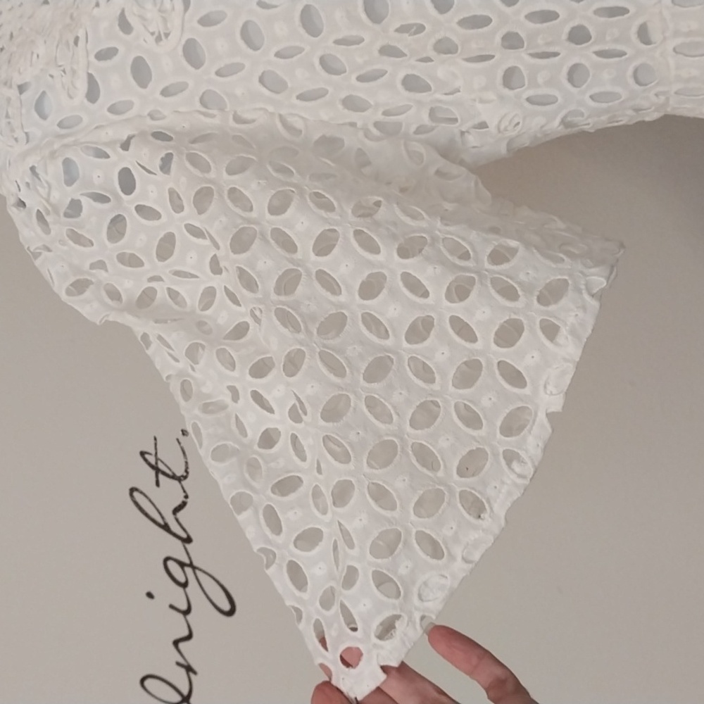 Zara crochet / eyelet dress - Picture 5 of 8